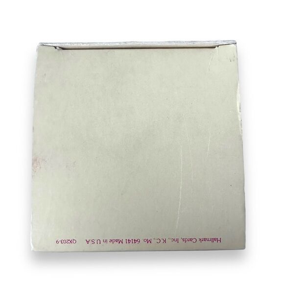 Hallmark Keepsake Ornament A Cherished Friend 1979 Ornament Glass Ball Christmas - Picture 4 of 16